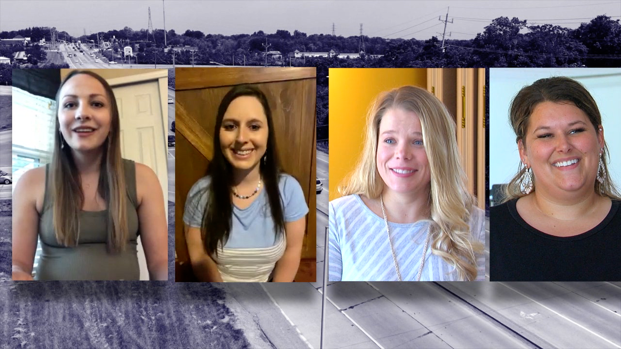 Marissa Iles, Lauren Works, Rhiannon Feltner and Sydney Reinhardt all rushed to help save Dennis King when his sudden cardiac arrest stopped traffic.